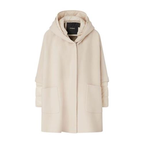 Pinko Stilfull Kappa för Kvinnor Beige, Dam