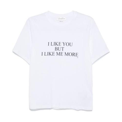 Victoria Beckham Vita T-shirts Polos för kvinnor White, Dam