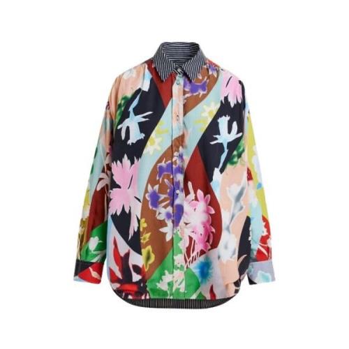 Essentiel Antwerp Multicolor Glory Blus Multicolor, Dam