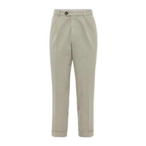 Brunello Cucinelli Herr Casual Chinos Byxor Green, Herr