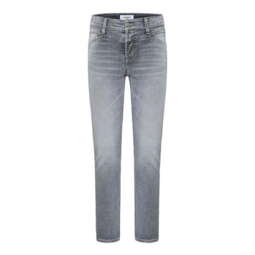 Cambio Grå Parla Seam Jeans Gray, Dam