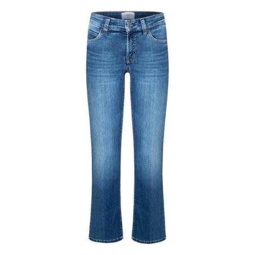 Cambio Flared Jeans för Kvinnor Blue, Dam