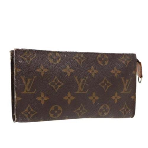 Louis Vuitton Vintage Pre-owned Canvas necessrer Brown, Dam