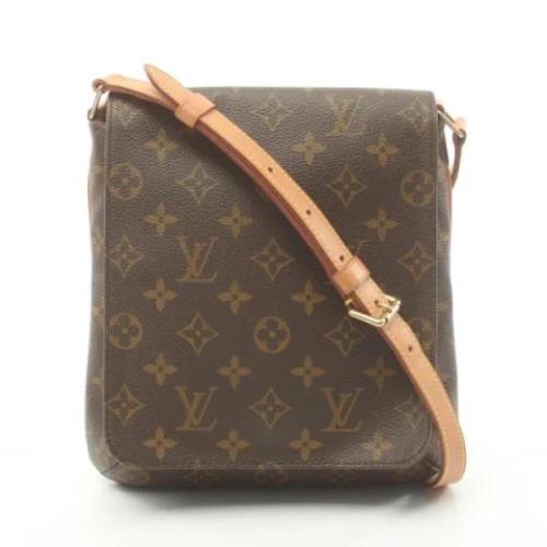 Louis Vuitton Vintage Pre-owned Belagd canvas louis-vuitton-vskor Brow...