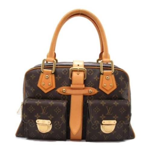 Louis Vuitton Vintage Pre-owned Tyg louis-vuitton-vskor Brown, Dam