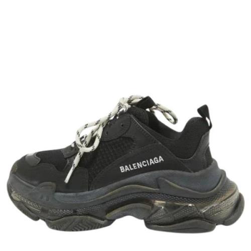 Balenciaga Vintage Pre-owned Mesh sneakers Black, Dam