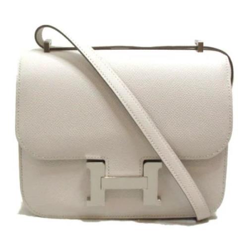 Hermès Vintage Pre-owned Laeder axelremsvskor White, Dam