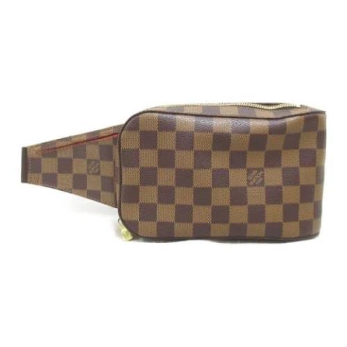 Louis Vuitton Vintage Pre-owned Belagd canvas louis-vuitton-vskor Brow...