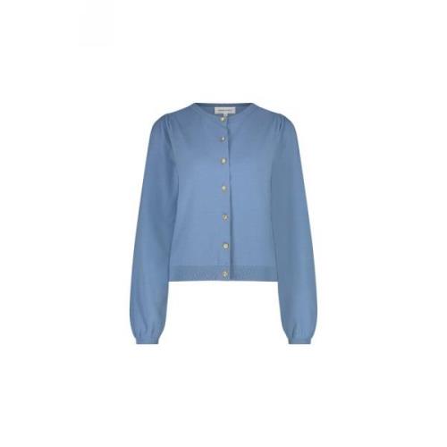 Fabienne Chapot Snygg Cardigan för Kvinnor Blue, Dam