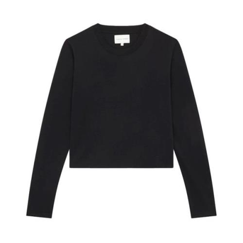 Loulou Studio Casual Långärmad Sweatshirt Black, Dam