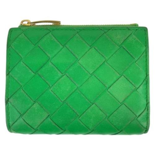 Bottega Veneta Vintage Pre-owned Laeder plnbcker Green, Dam