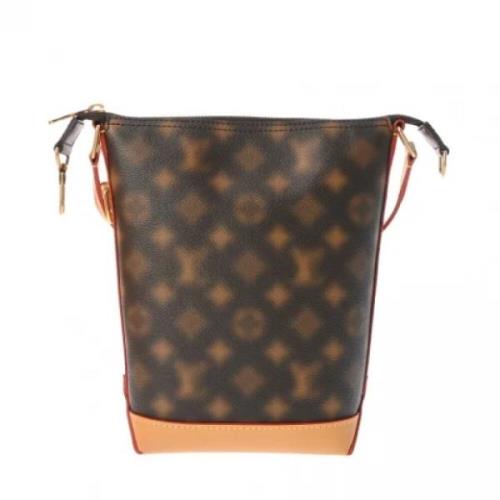 Louis Vuitton Vintage Pre-owned Tyg louis-vuitton-vskor Brown, Dam