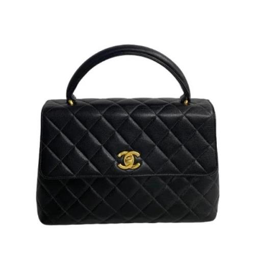 Chanel Vintage Pre-owned Laeder handvskor Black, Dam