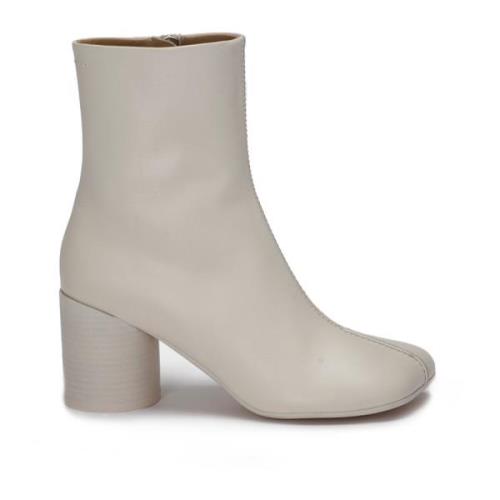 MM6 Maison Margiela Snygga Ankelboots för Kvinnor Beige, Dam