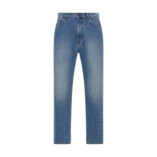 The Row Slim-Fit Italiensk Tvättad Denim Jeans Blue, Herr