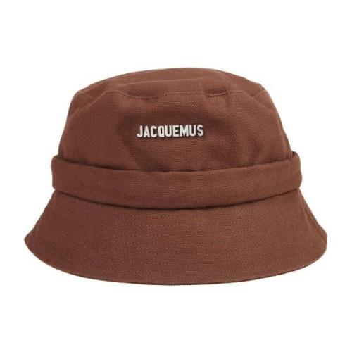 Jacquemus Stilig Zigenarhatt Brown, Dam