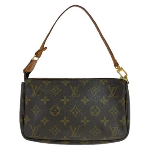 Louis Vuitton Vintage Pre-owned Canvas louis-vuitton-vskor Brown, Dam