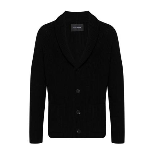 Tagliatore Svart Sweatshirt Aw24 Herrmode Black, Herr