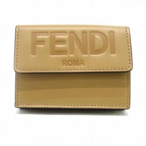 Fendi Vintage Pre-owned Laeder plnbcker Brown, Dam