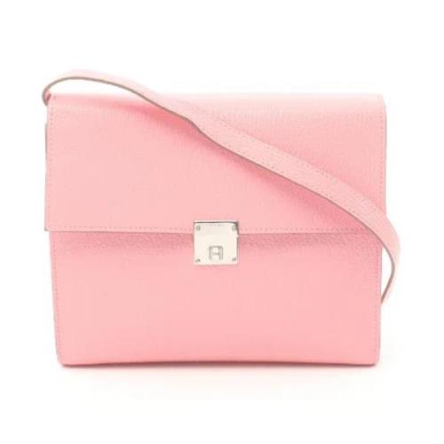 Hermès Vintage Pre-owned Laeder axelremsvskor Pink, Dam