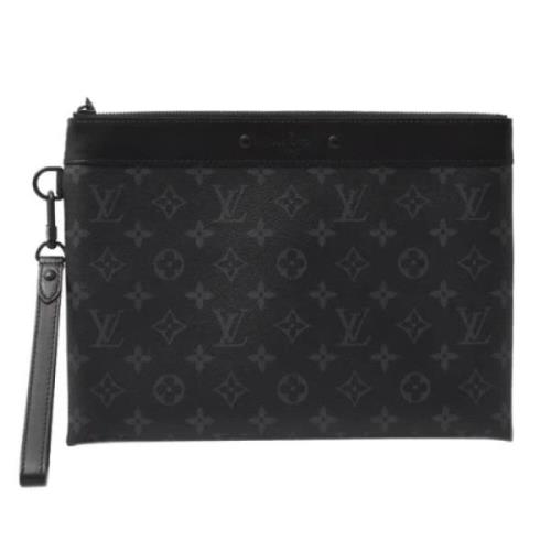 Louis Vuitton Vintage Pre-owned Canvas louis-vuitton-vskor Black, Dam