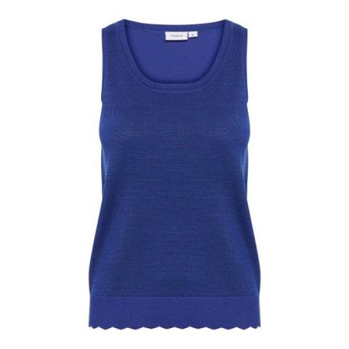 Saint Tropez Shimmer Tank Top Surf Blue Blue, Dam