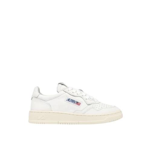 Autry Nappa Läder Sneakers med Broderi White, Herr