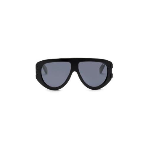 Philipp Plein Svarta Aviator Solglasögon Black, Dam