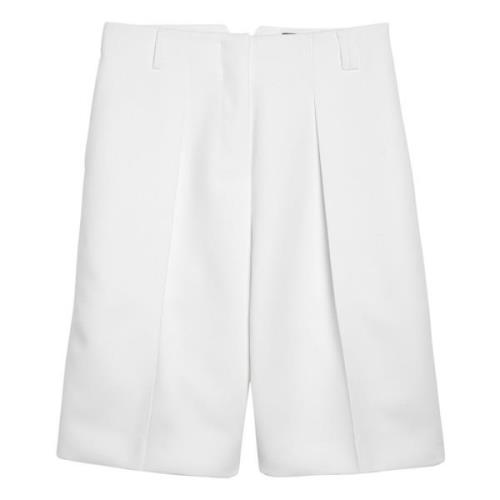 Jacquemus Kort Bermuda Ovalo Shorts White, Dam