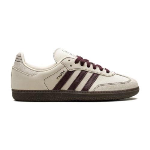 Adidas Vit Maroon Grå Wonder Sneakers Beige, Dam