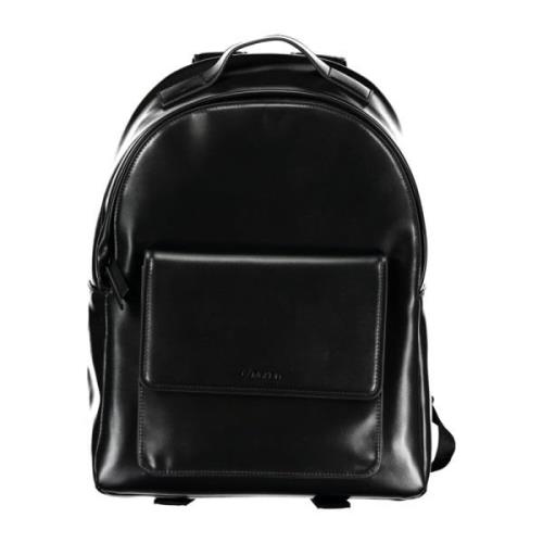 Calvin Klein Svart Herrryggsäck Laptopfack Black, Herr