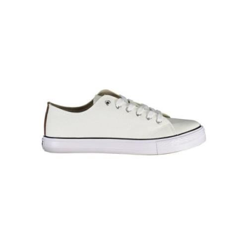 Carrera Vit Polyester Sneaker med Kontrastdetaljer White, Herr