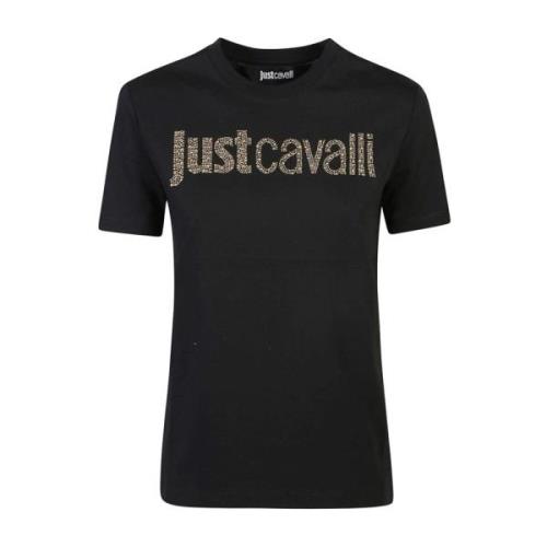 Just Cavalli Svarta T-shirts & Polos för kvinnor Black, Dam