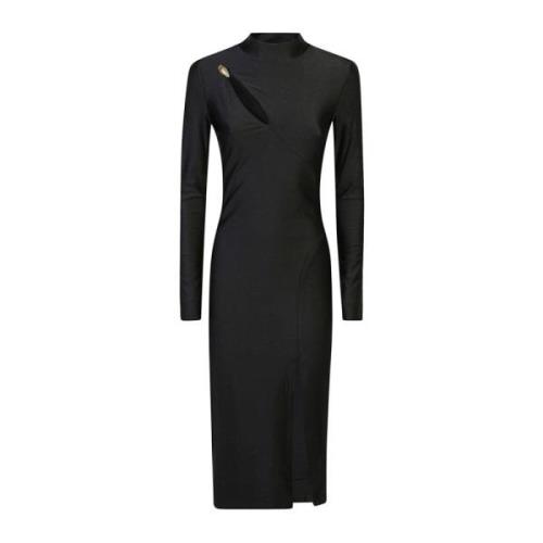 Just Cavalli Svart Klänning Aw24 Dammode Black, Dam