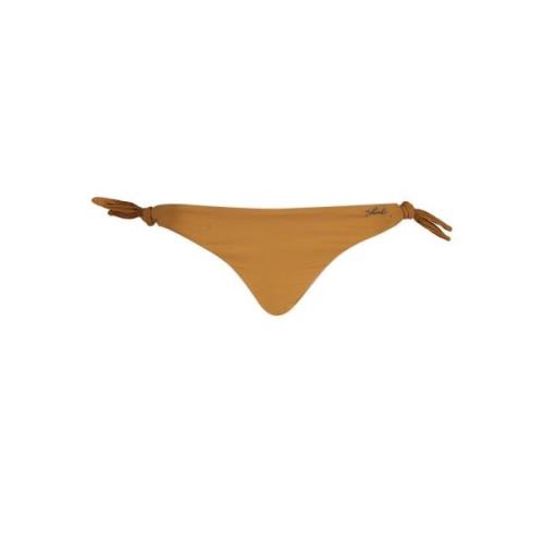 Karl Lagerfeld Brun Badkläder Bikini Botten Slip Beige, Dam