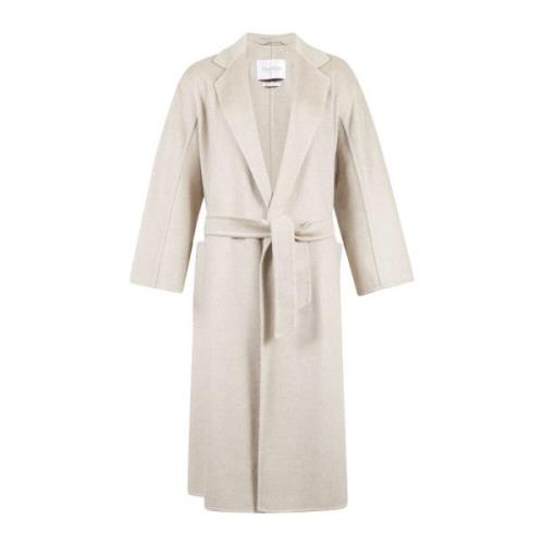 Max Mara Elegant Svart Kappa för Kvinnor Beige, Dam