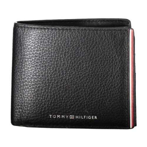 Tommy Hilfiger Herr Plånbok Svart Bifold Mynt Kort Black, Herr