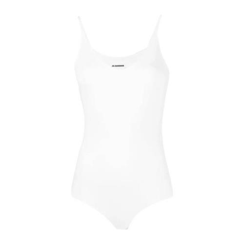 Jil Sander Vit Bodysuit för Kvinnor White, Dam