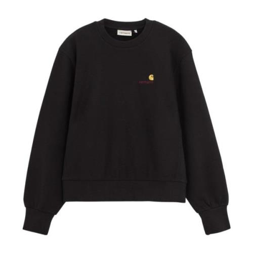 Carhartt Wip Crewneck Sweatshirt Black, Herr