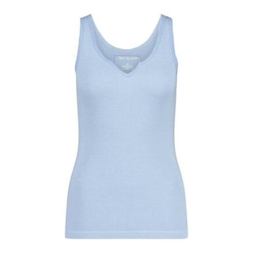 True Religion Sleeveless Tops Blue, Dam