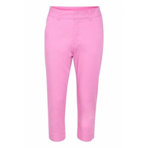 Kaffe Cyclamen Capri Byxor med Fickor Pink, Dam