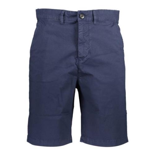 North Sails Blå Bermuda Shorts Regular Fit Bomull Blue, Herr