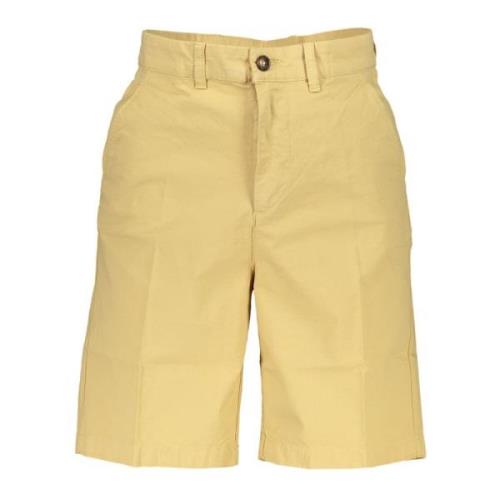 North Sails Beige Bermuda Shorts Regular Fit Logo Beige, Herr