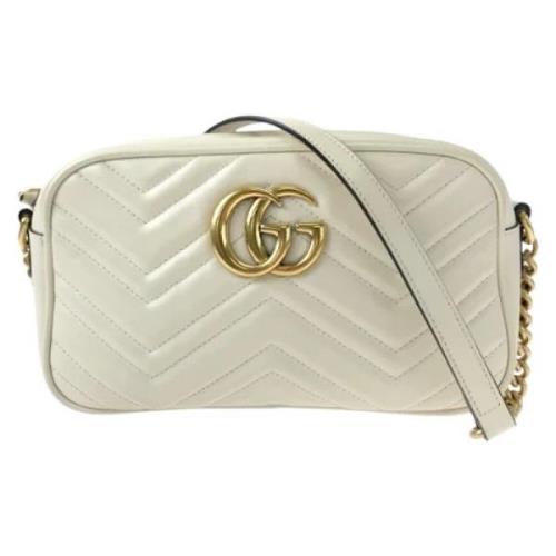 Gucci Vintage Pre-owned Laeder gucci-vskor White, Dam