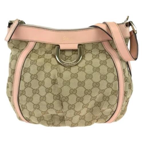 Gucci Vintage Pre-owned Canvas gucci-vskor Pink, Dam