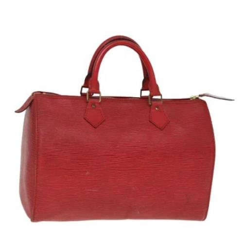 Louis Vuitton Vintage Pre-owned Laeder louis-vuitton-vskor Red, Dam