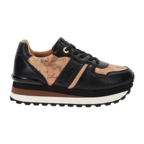 Alviero Martini 1a Classe Dam Sneakers i konstläder Black, Dam