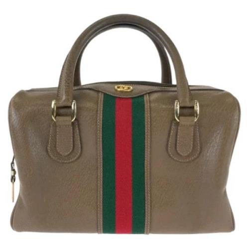 Gucci Vintage Pre-owned Laeder gucci-vskor Brown, Dam