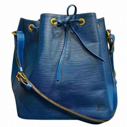 Louis Vuitton Vintage Pre-owned Laeder louis-vuitton-vskor Blue, Dam