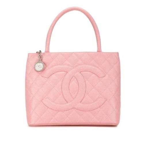 Chanel Vintage Pre-owned Laeder handvskor Pink, Dam